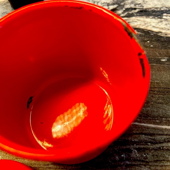 VINTAGE 8 PIECE COCA COLA CANISTER SETS - 4 SIZES W/ LIDS - Picture 2 of 9